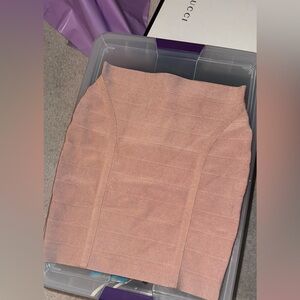 GUESS Elegant Pink Bandage Skirt L